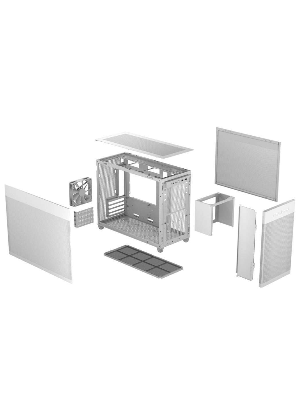 Корпус Prime AP201 White без БЖ (90DC00G3-B39000) Asus (314832392)