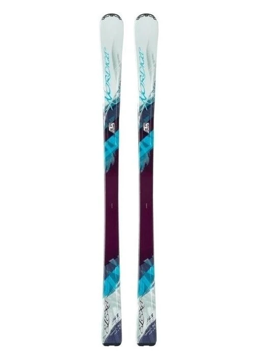 Лыжи горные (комплект) Elexa+N Sport Eps 144см White/turquise (0A3088 001+0C3122) (бирюзового, белого цвета) Nordica (395326720)