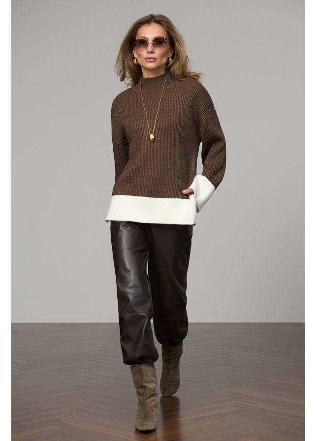 Бронзовый свитер 2823 бронза-молоко Triko Bakh
