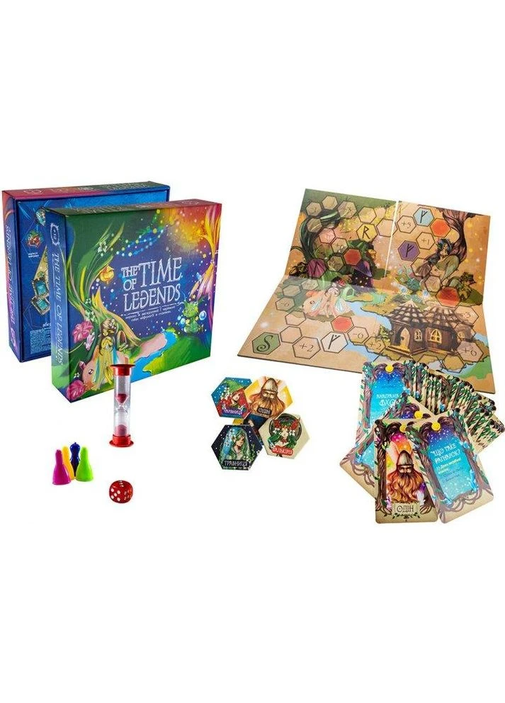 Настольная игра The time of Legends (укр) 30267 Strateg (384206705)