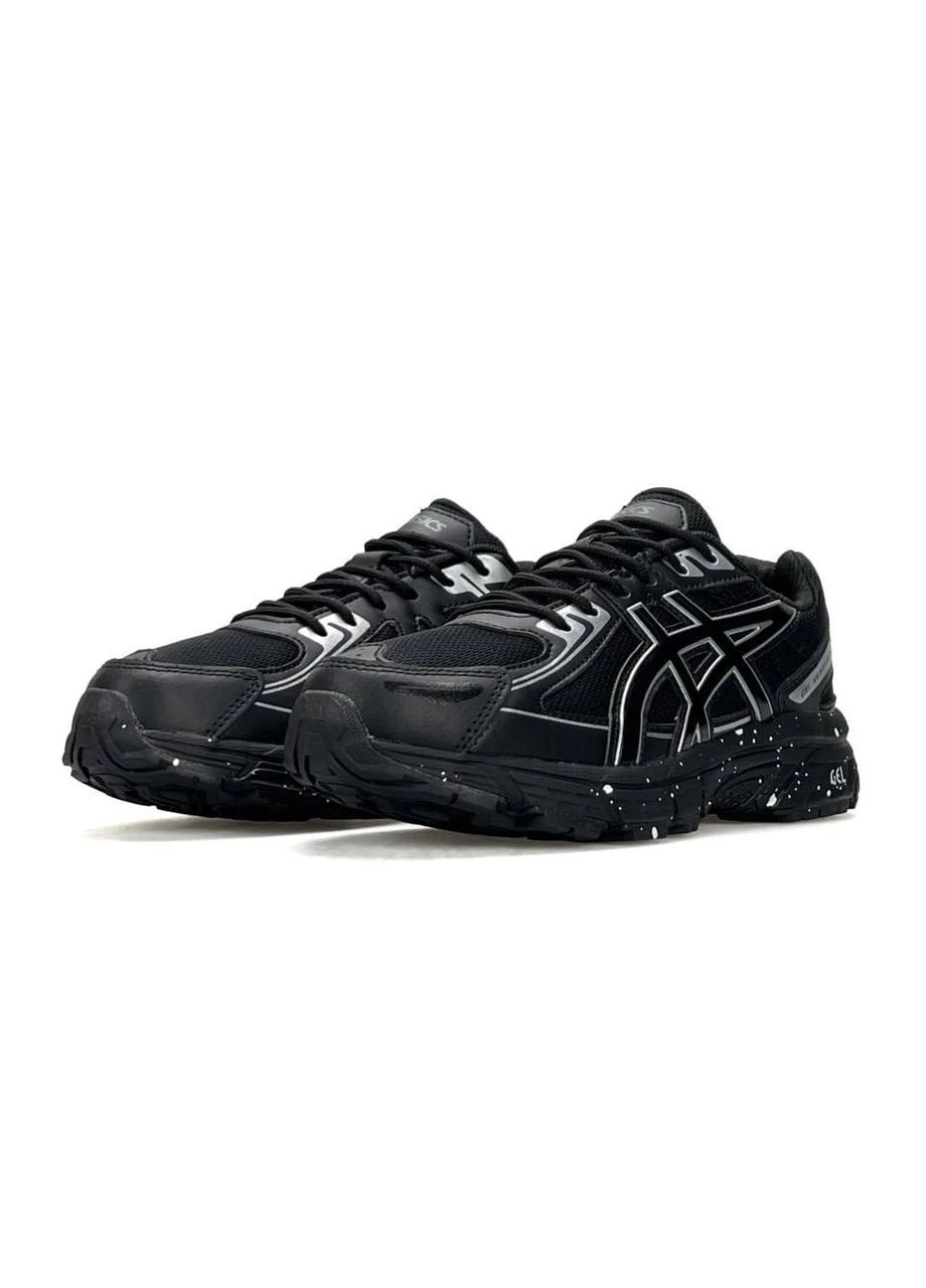 Кроссовки женские ASICS No Brand Gel-Venture 6 Black чёрные демисезоны (386388709)