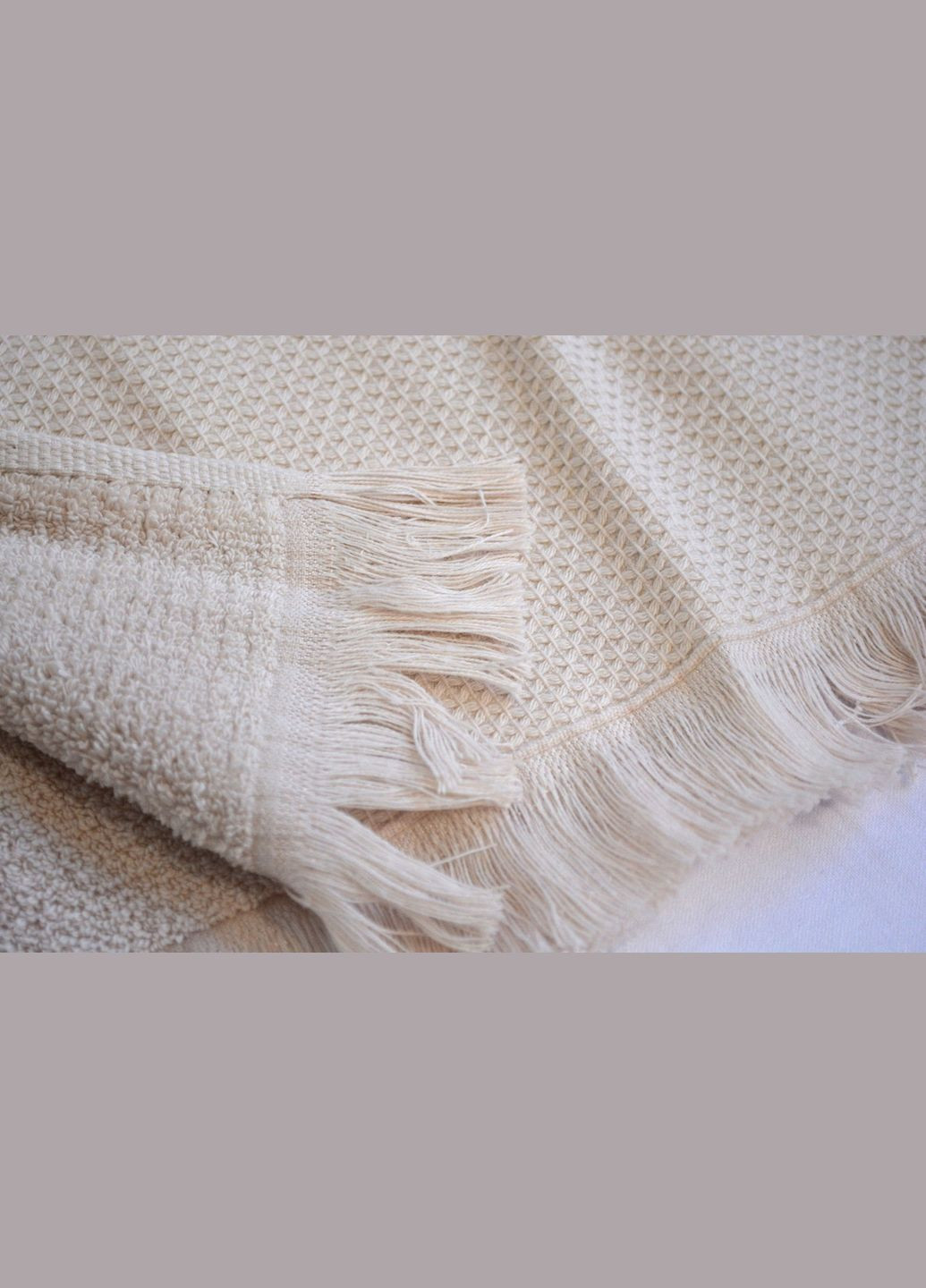 Набор полотенец 70х140 см Bernini, банные 6 шт. Pupilla комбинированный