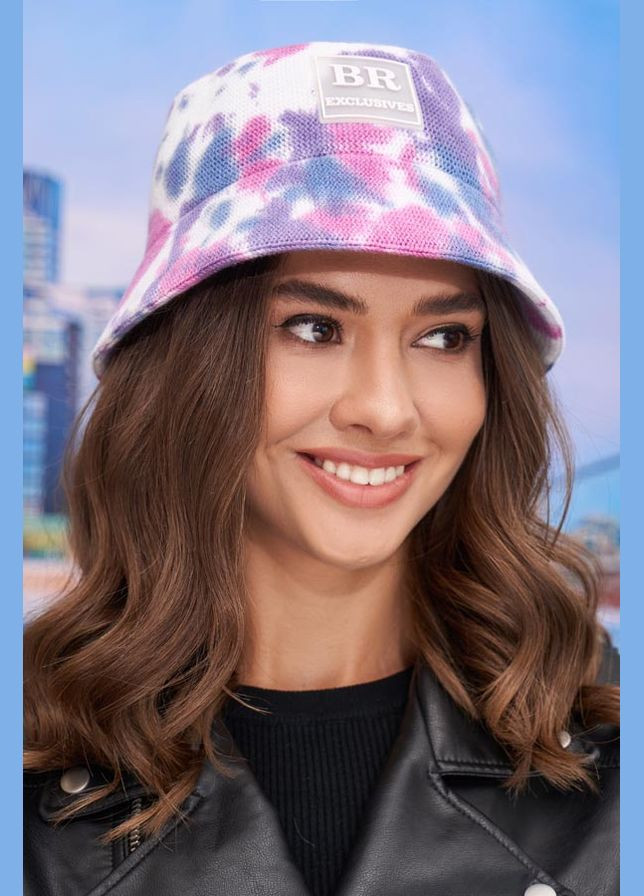 Стильна тепла панама тай-дай Braxton (323170515)