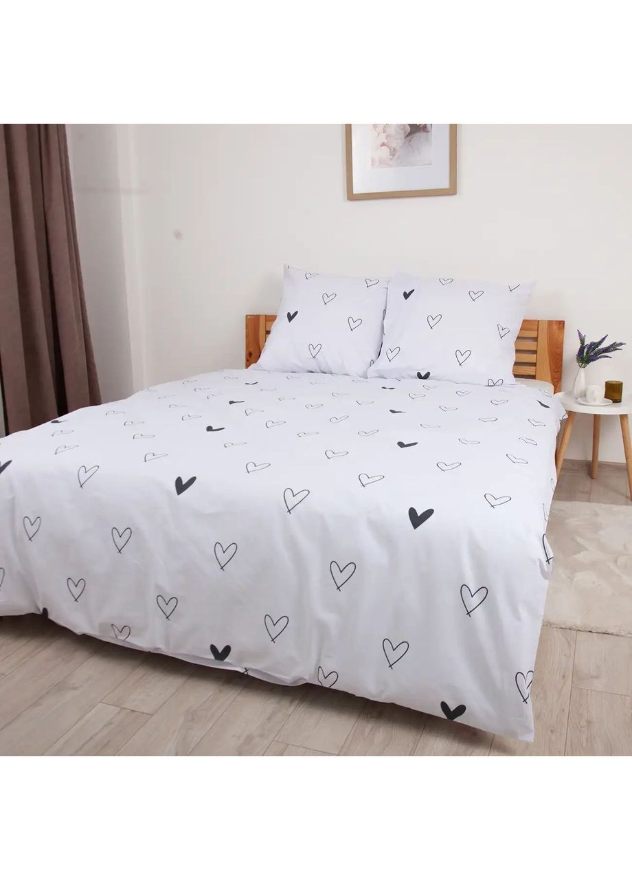 Полуторный комплект пододеяльника с наволочками 70*70 см, 115 гр/м2 Ранфорс Rachel Белый (20900150215) ТЕП (366222222)