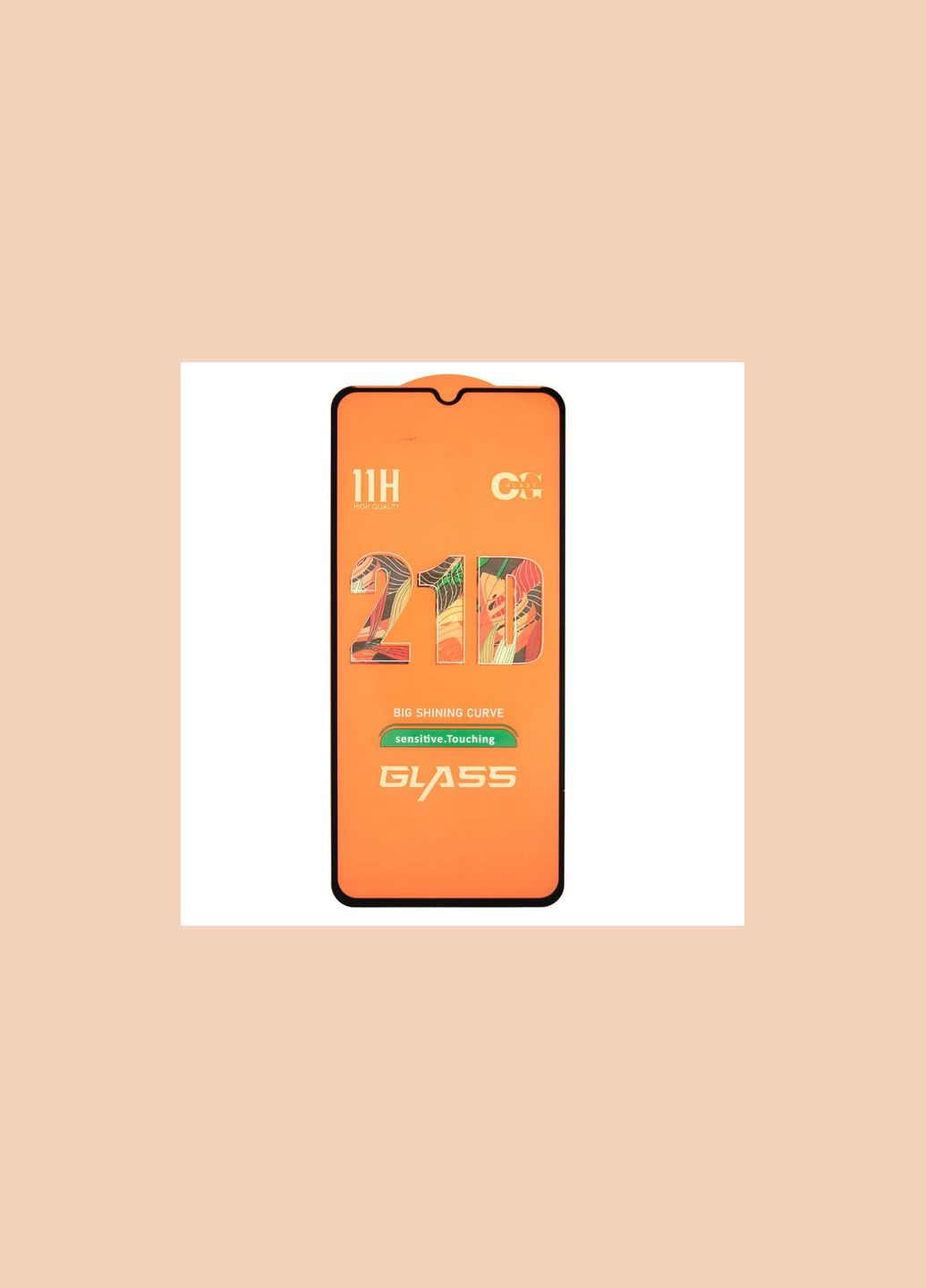 Захисне скло для Realme C11, С12, С15, C20, C20A, C21, C21Y, C25Y, C25s, C30, Narzo 50i Full Glue з чорною рамкою Walker (325423278)