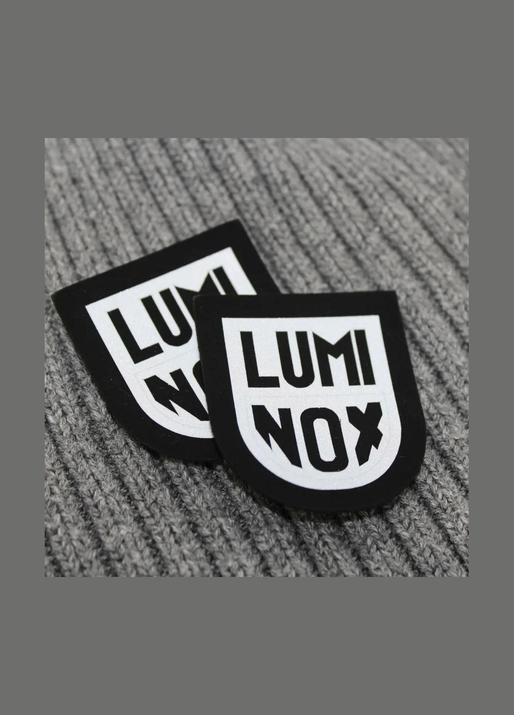 Нашивка светоотражающая "Luminox" карман черного цвета (5805) No Brand (335811247)