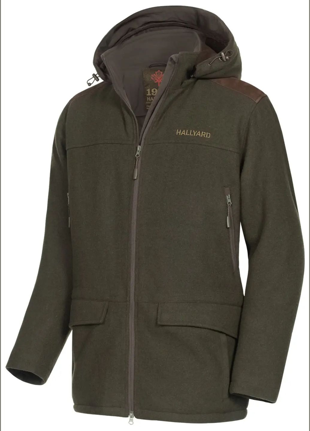 Оливкова (хакі) демісезонна куртка hallyard alaska No Brand
