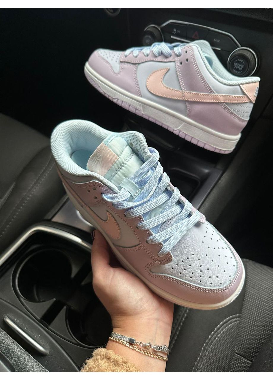Білі Осінні кросівки чоловічі nike sb dunk low lavander peach найк сб данк No Brand