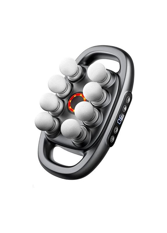 Перкусійний вібраційний масажер для всього тіла з 8 масажними головками, 3 режими (MG8HEAD) No Brand (336904702)