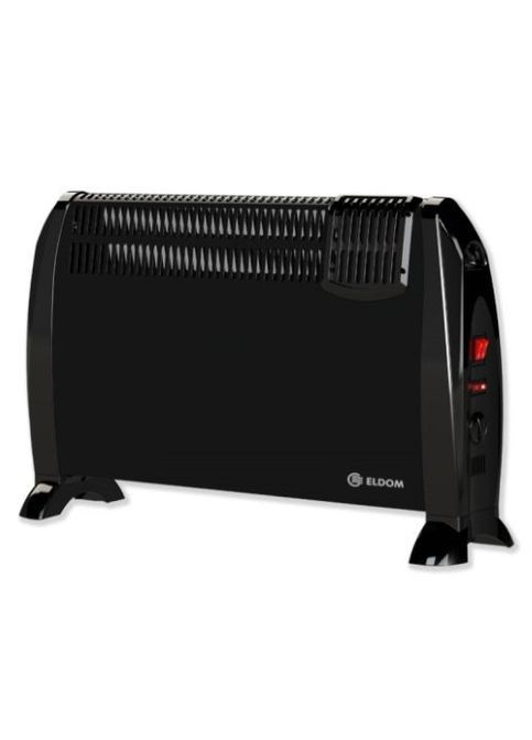 Якісний електричний конвектор CFV2000-BL з вбудованим вентилятором (пр-во Болгарія) ELDOM (361259295)