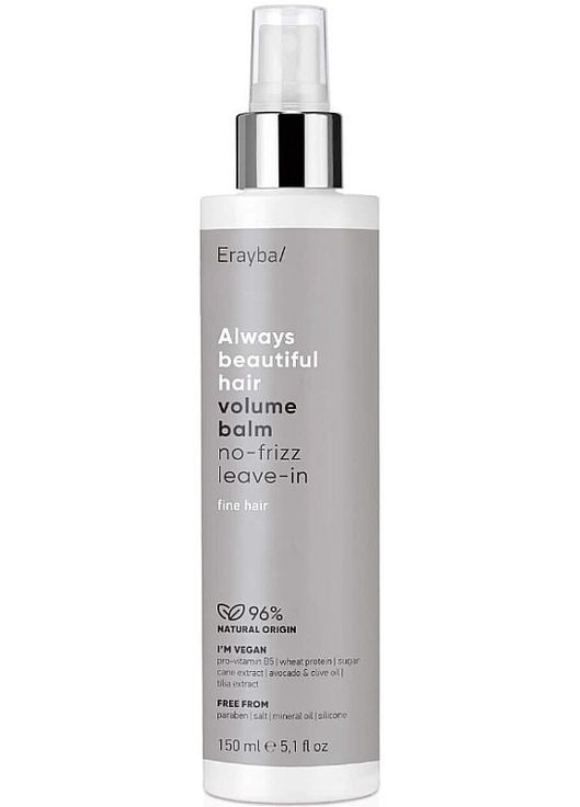 Несмываемый бальзам для объема волос ABH Volume Balm No-frizz Leave-in 150ml (1289267-195222) Erayba (368613184)