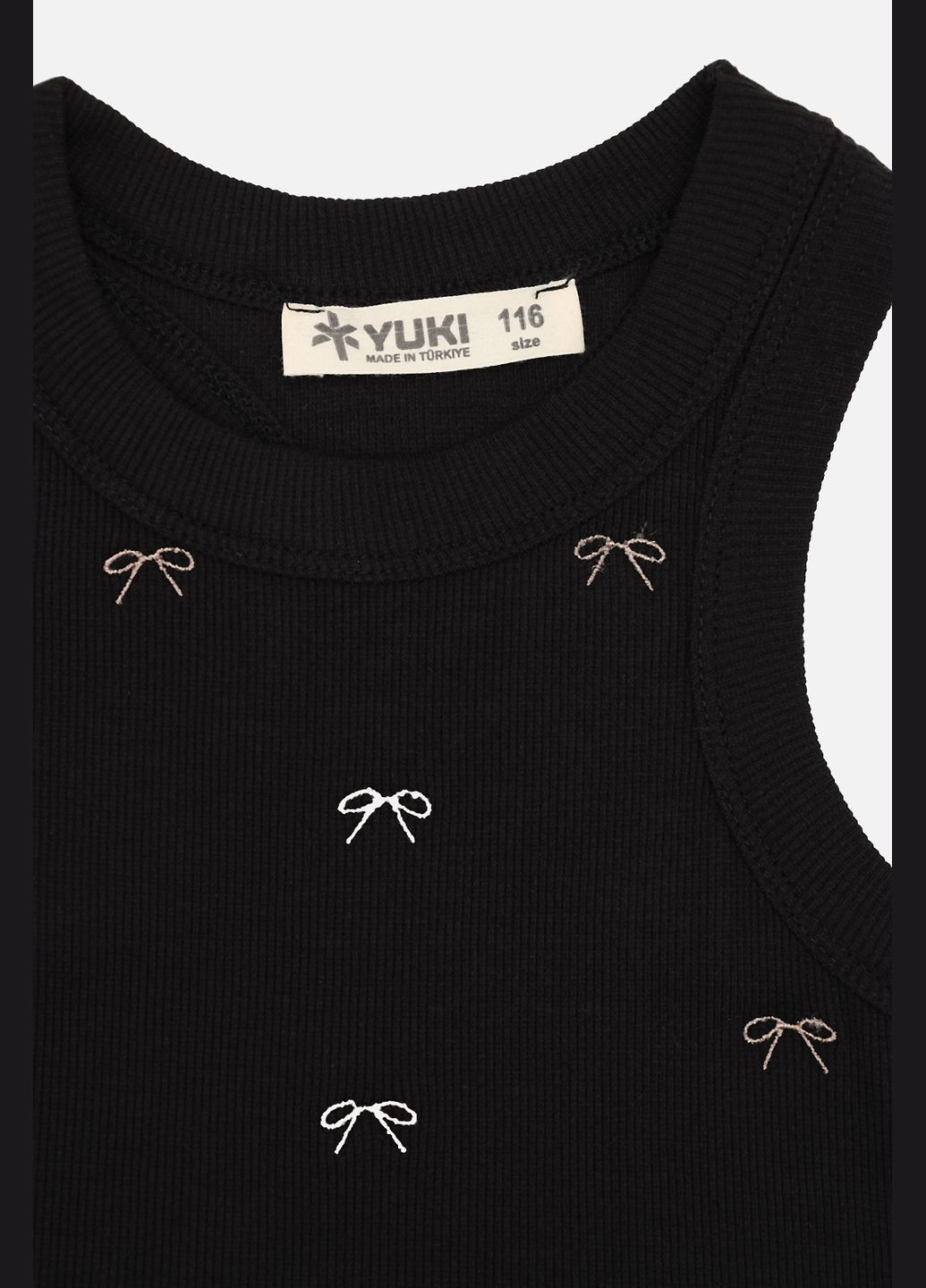 Топ для девочки цвет черный CB-00273317 Yuki (325812258)