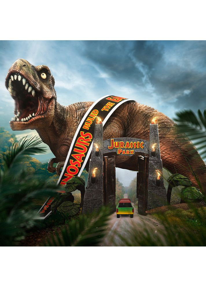 Фигурка JURASSIC PARK T-Rex Deluxe (UNIVJP97823-MC) Iron Studios (332613324)