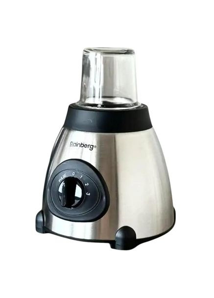 Блендер стаціонарний RB-2223 з скляною чашею 1.5л та ножами для подрібнення льоду потужністю 2000 Вт Rainberg (351361722)