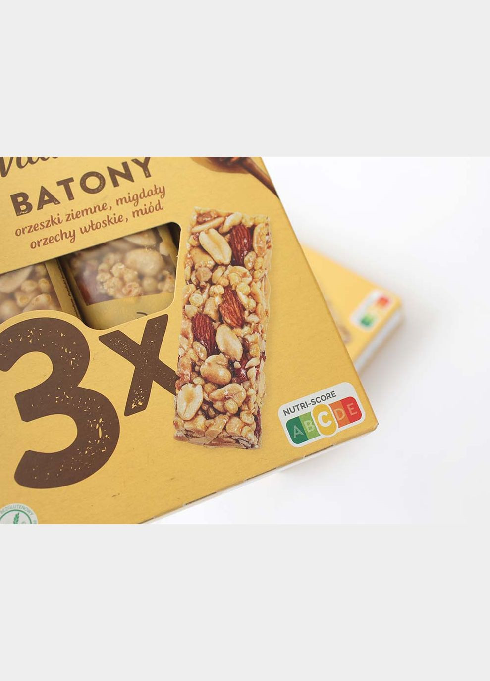 Ореховые батончики с медом, 3 штуки в упаковке (Чехия) Vitanella (348060021)