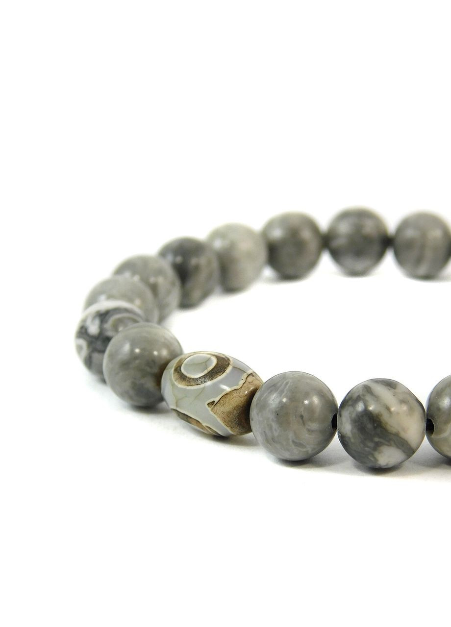 Браслет "3 ока" Яшма, Агат 18 Fursa fashion (322568521)