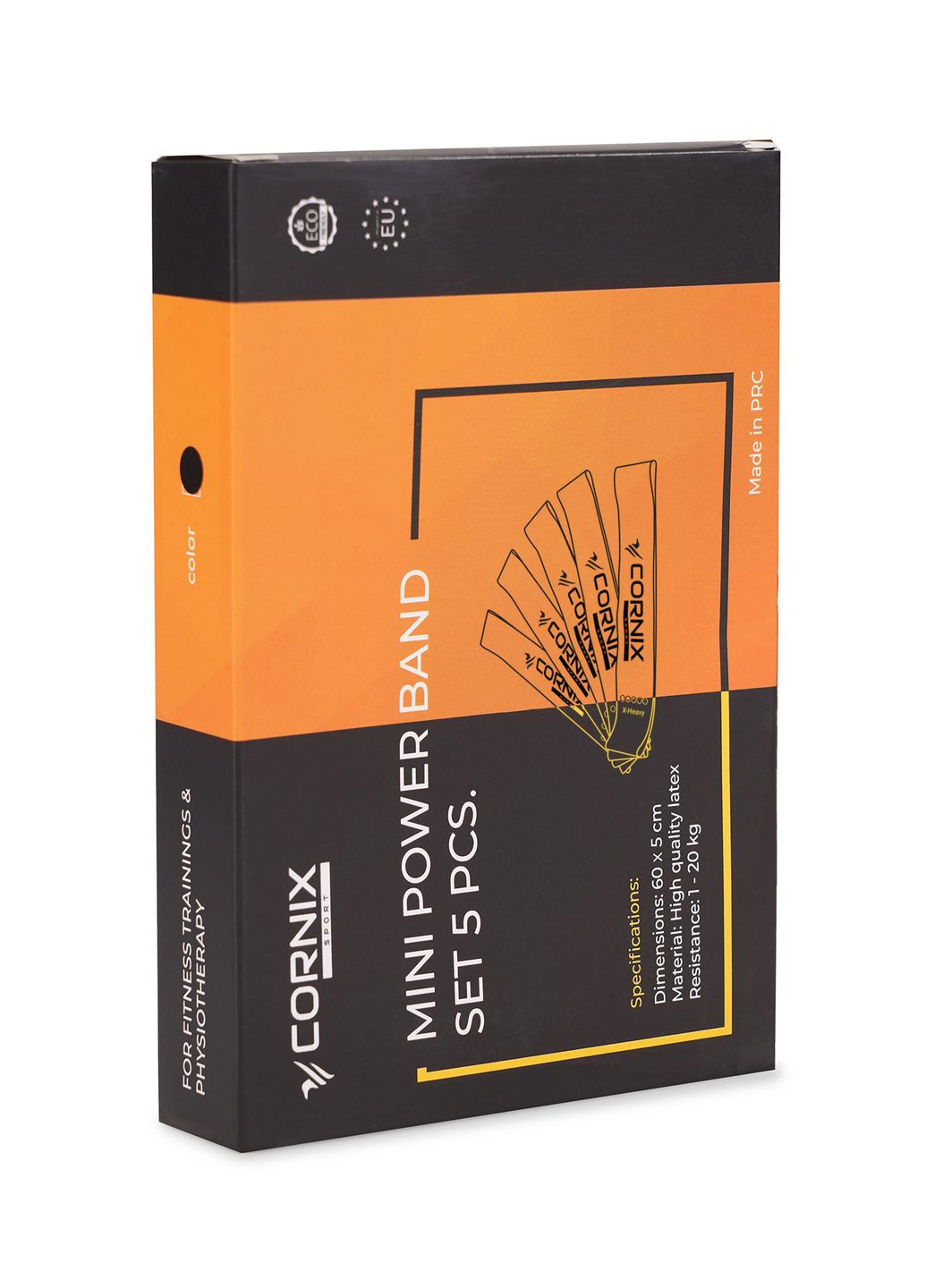 Резинки для фітнесу Mini Power Band набір 5 шт 1-20 кг Cornix XR-0045 (275654222)