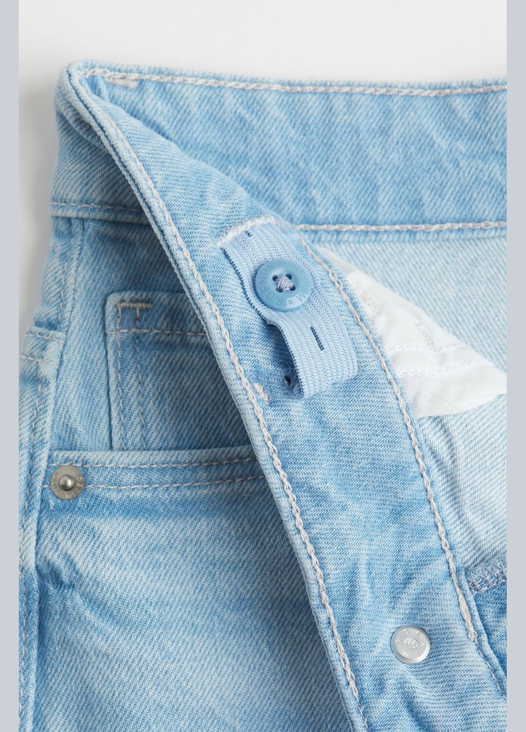 Джинси для дівчинки 140 розмір блакитні 1022070001 H&M (345647988)