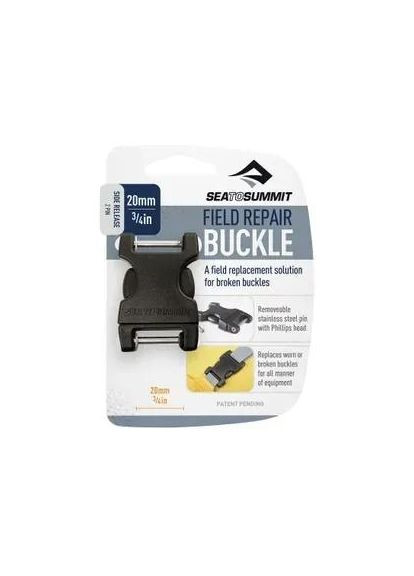 Пряжка Buckle Side Release 2 PIN Black, 20 мм від Sea to Summit None (334669399)