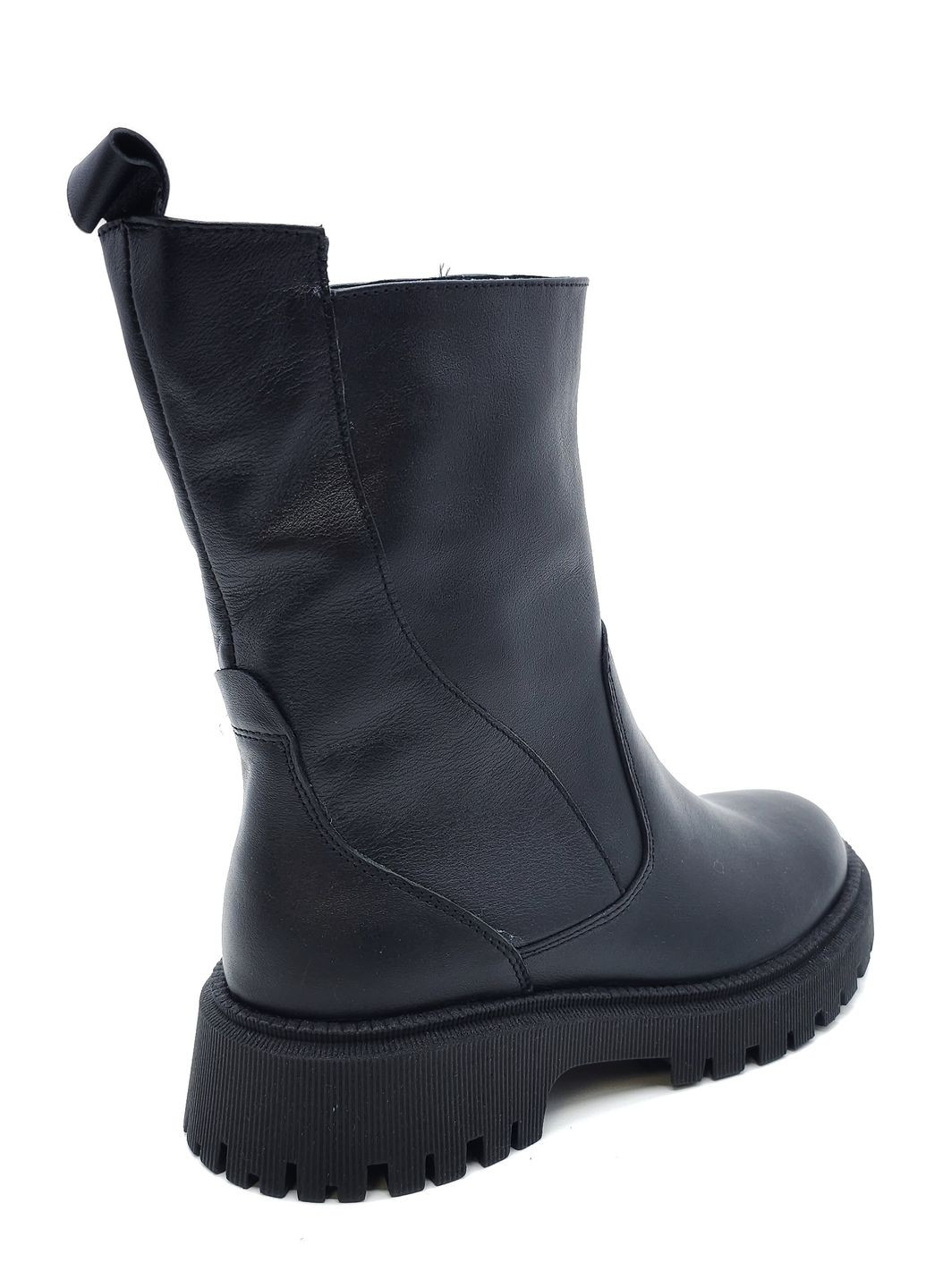 Жіночі черевики зимові чорні шкіряні FS-14-16 25 см (р) Foot Step (268136478)