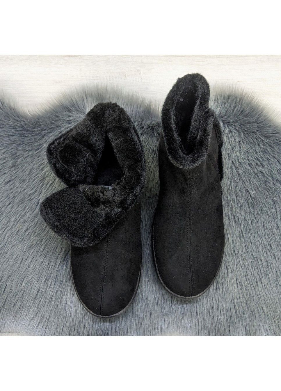 Бурки жіночі текстильні короткі на липучці SV (308975543)