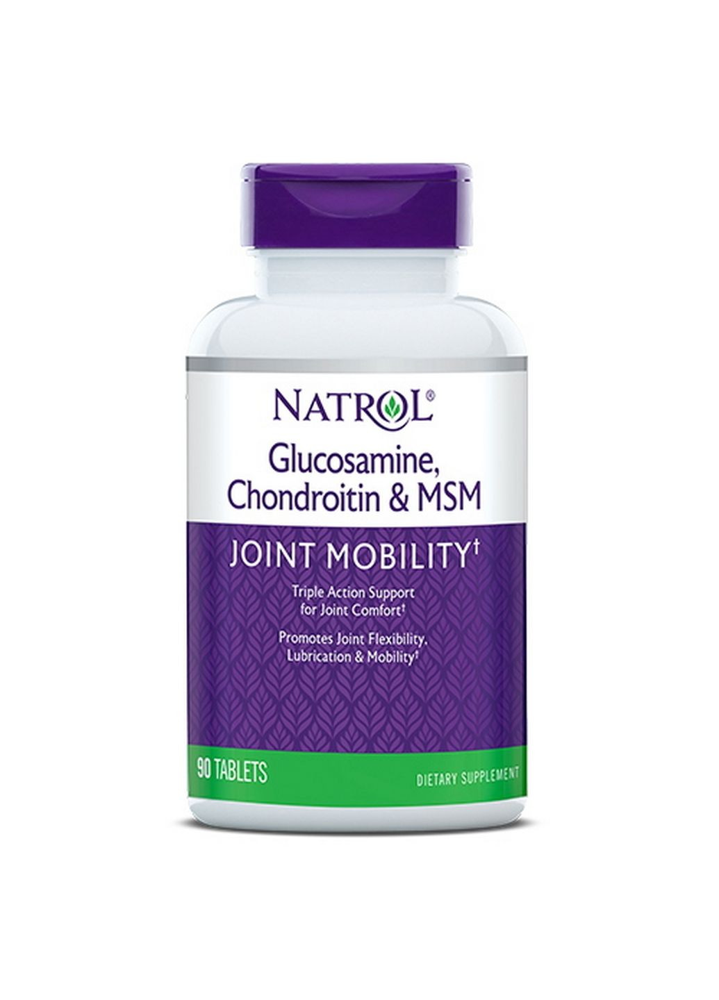 Препарат для суглобів та зв'язок Glucosamine Chondroitin MSM, 90 таблеток Natrol (315871394)
