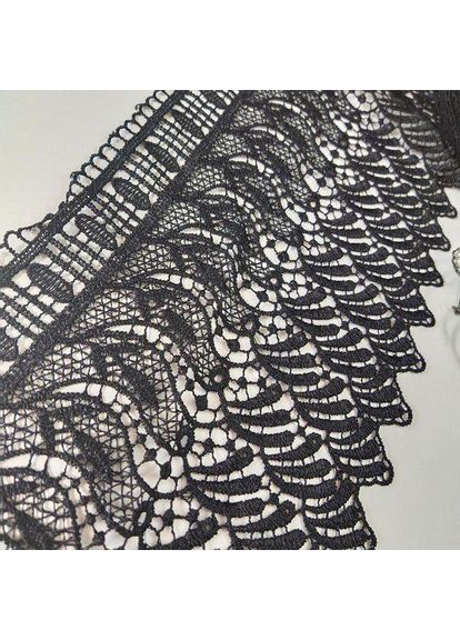 Мереживо макраме 17см (13 м) Колір чорний (45-SF3476A-2) Plus-plus (352745653)