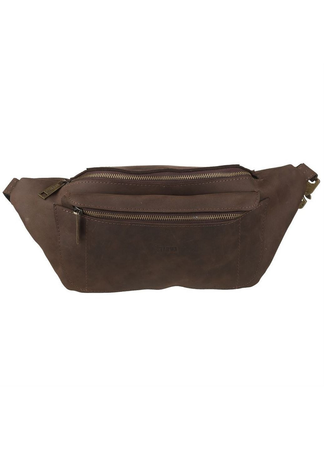 Мужская кожаная бананка 39х16х7 см TARWA (315870098)