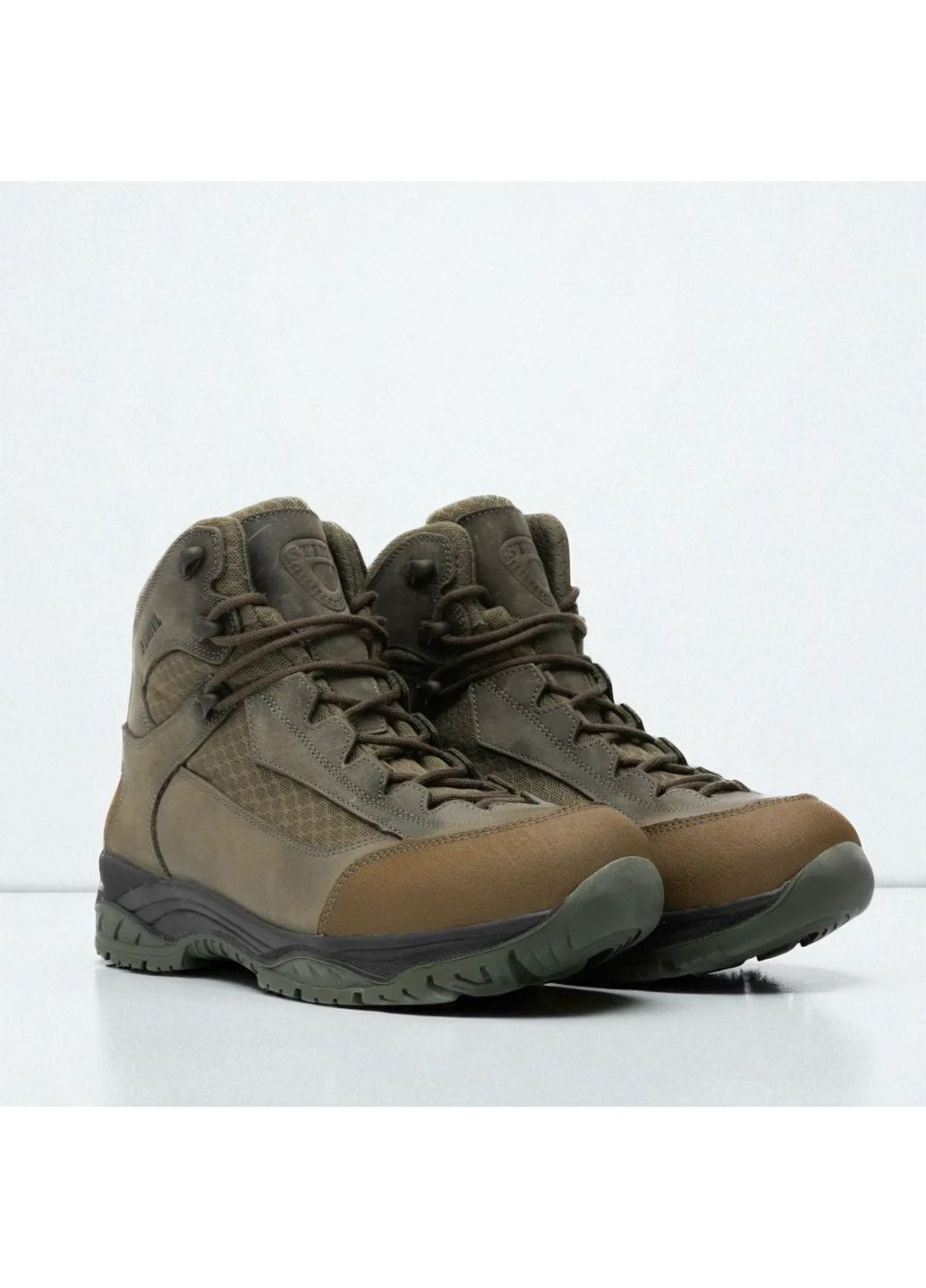 Тактичні Літні Берці Шкіряні Черевики. 36-46р Олива. Зручні та довговічні! STLM-1040 No Brand (349513017)