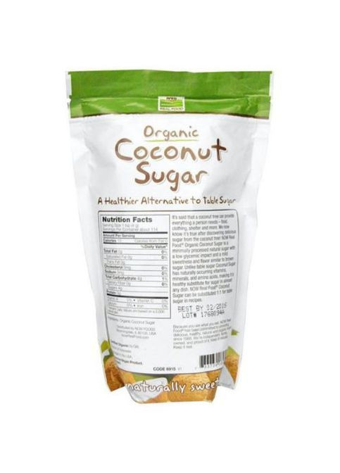Coconut Sugar 454 g /114 servings/ Now Foods (362419292)