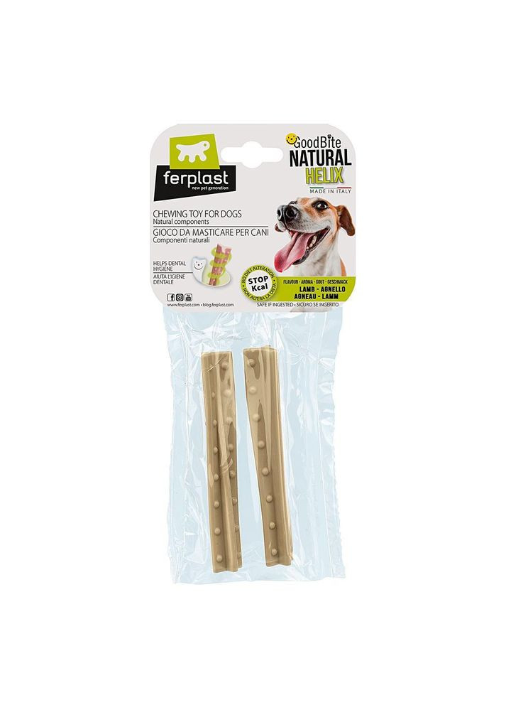 Жевательные палочки для собак со вкусом баранины GoodBite Natural Lamb (Ферпласт ГудБайт Нечурал) М - 2 шт. – 2,2 x 2,1 x h 12 cm Ferplast (352718004)