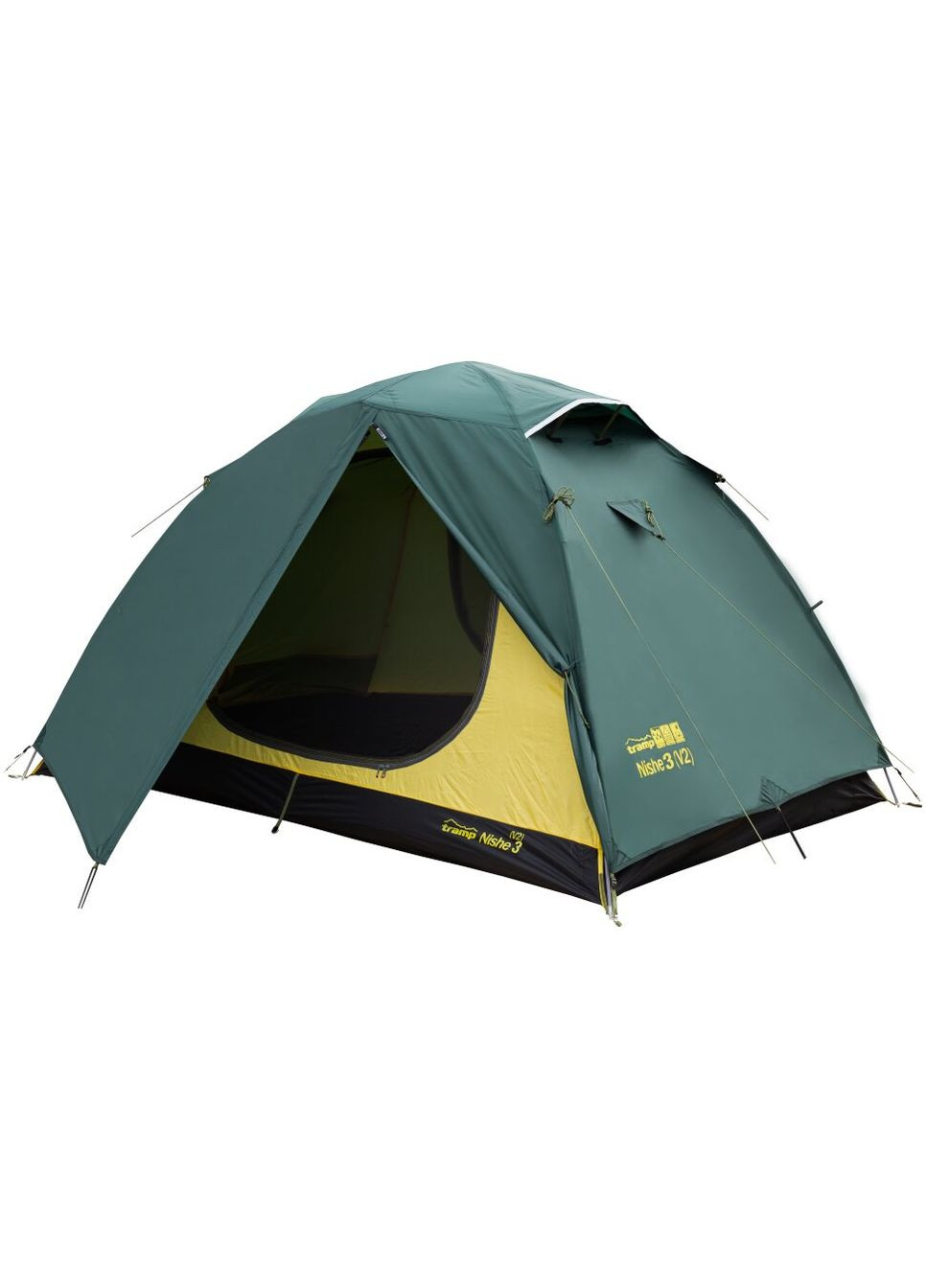Палатка Nishe 3 (v2) green UTRT054 (UTRT-054) Tramp (315518550)