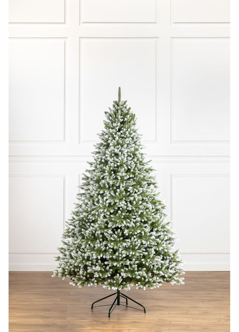 Ялинка лита SG "Полярна Зимова" Зелена з білими кінцями 1,50 м Siga Group (366964262)