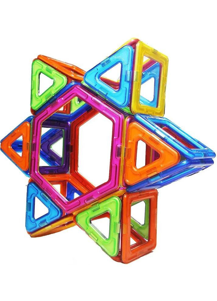 Конструктор магнітний набір бокс 88 ел. (MPT-88) MagPlayer (360410924)