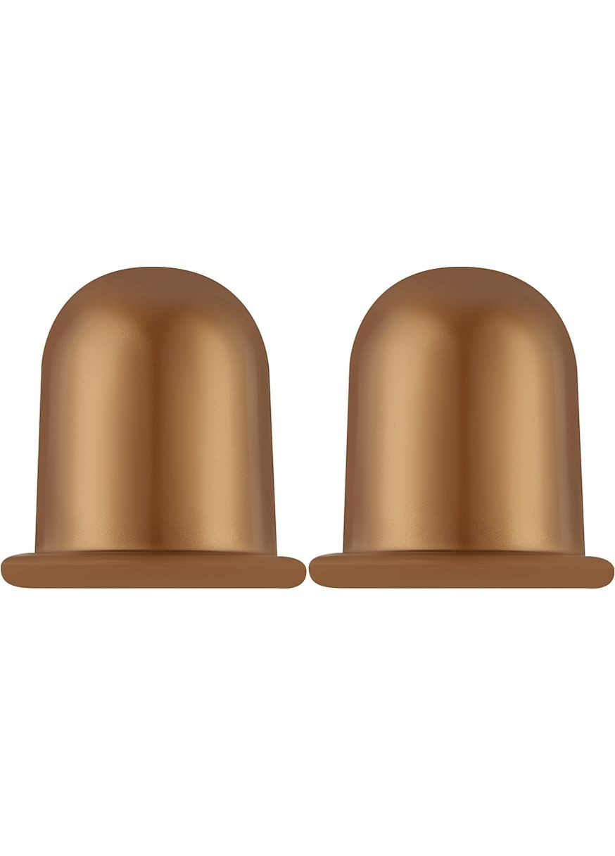 Банки вакуумные массажные для живота и всего тела "Антицеллюлитный массаж, волшебные контуры тела", бронзовые 2шт (1344140-27060491) Chudesnik (368902066)