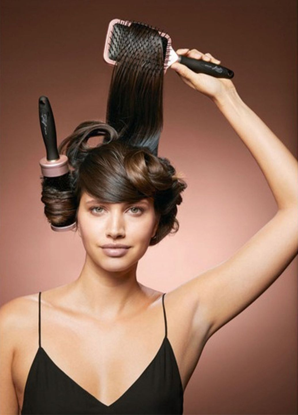 Круглая щетка браш для укладки волос Alessandra Ambrosio (281474181)