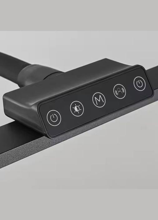 Настільна LED лампа з кріпленням - 96 світлодіодів, 5 режимів яскравості, безтіньове освітлення, сенсор + пульт управління LIGHT (334305612)