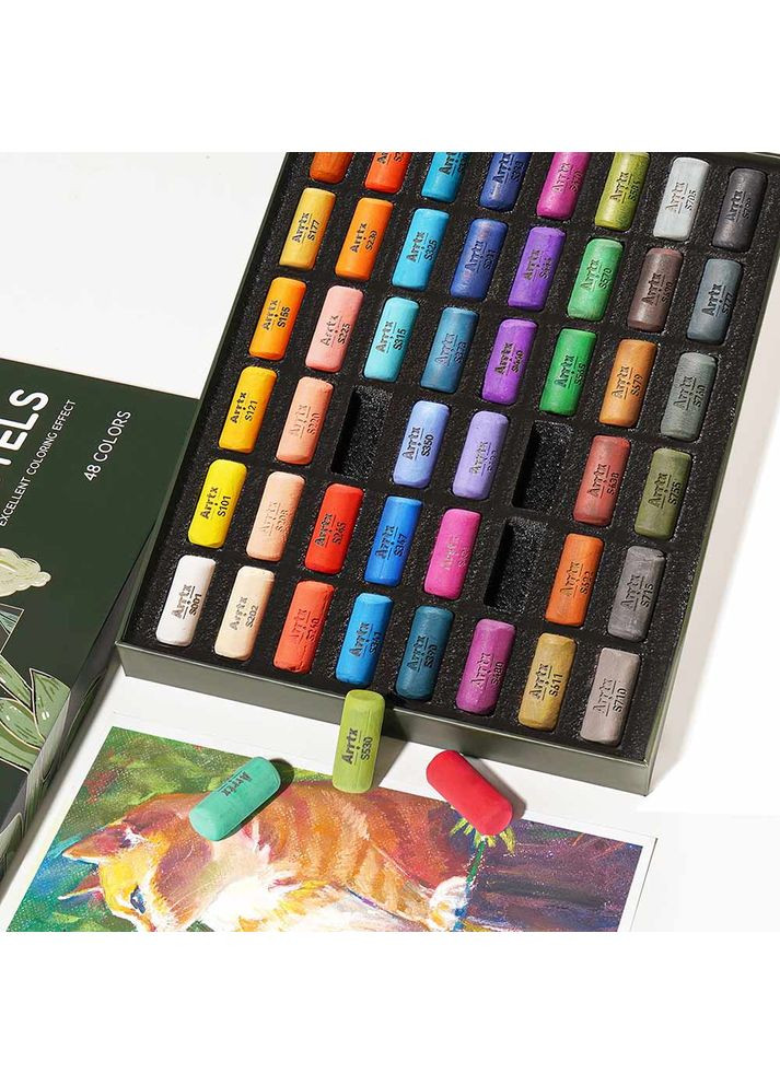 Сухий пастель ASP-0148A 48 кольорів (LC303472) Arrtx (323046295)