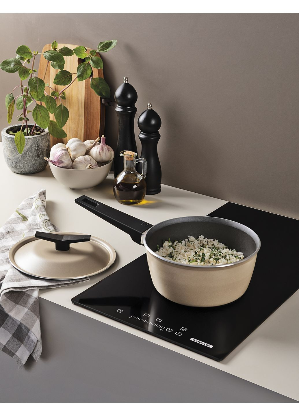 Ковш Spezia Sand (2.4 л) 20 см (7096833) Tramontina (360393169)