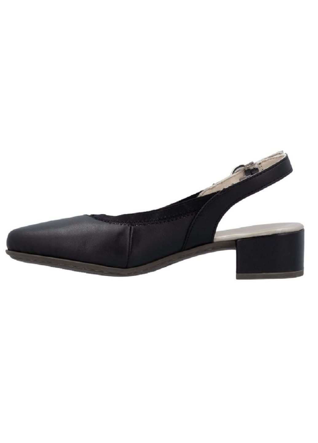 Черные босоножки Rieker