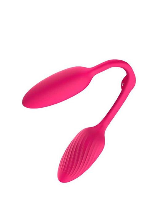 Двойной гибкий анально-вагинальный вибратор Pretty Love Double Egg No Brand (369609577)