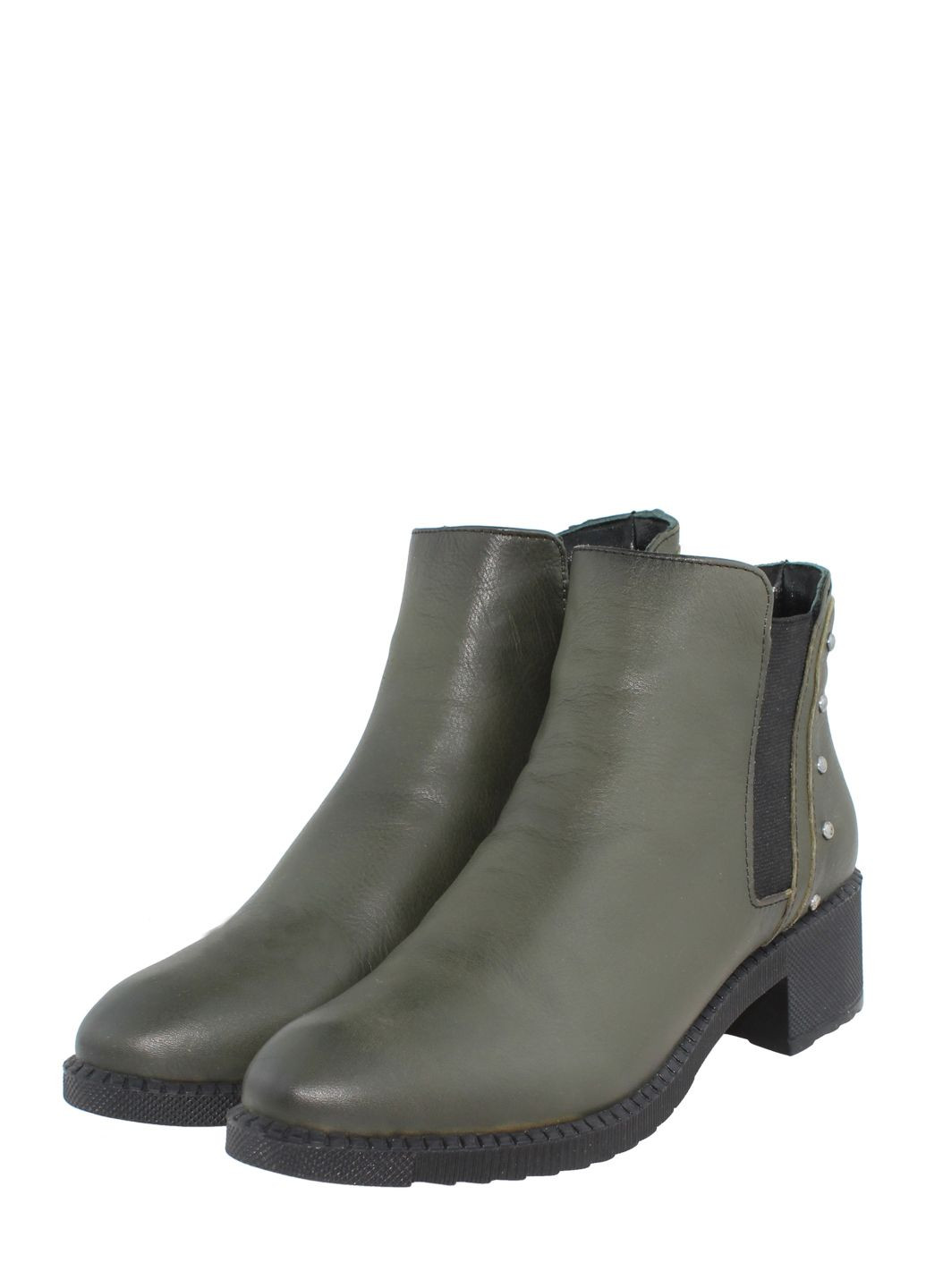 Осенние ботинки a.fradinski af21051.15 хаки Anna Fradinski