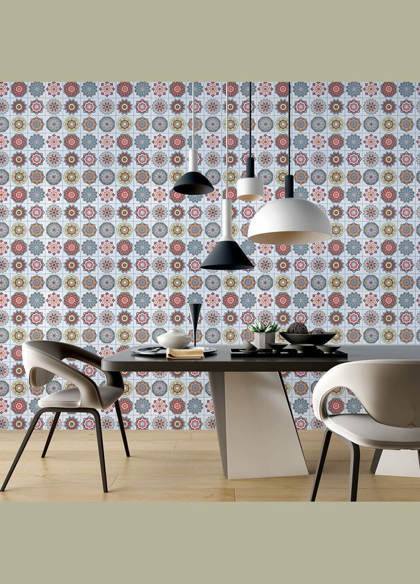 Самоклеюча вінілова плитка 600х600х1,5мм, ціна за 1 шт. (СВП-204) Матова SW-00000511 No Brand (328578658)