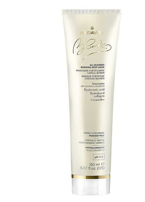 Глибоко зміцнювальна маска для всіх відтінків блонду Blondie All Blondes Bonding Deep Mask 50ml (1223615-188989) Medavita (368865915)