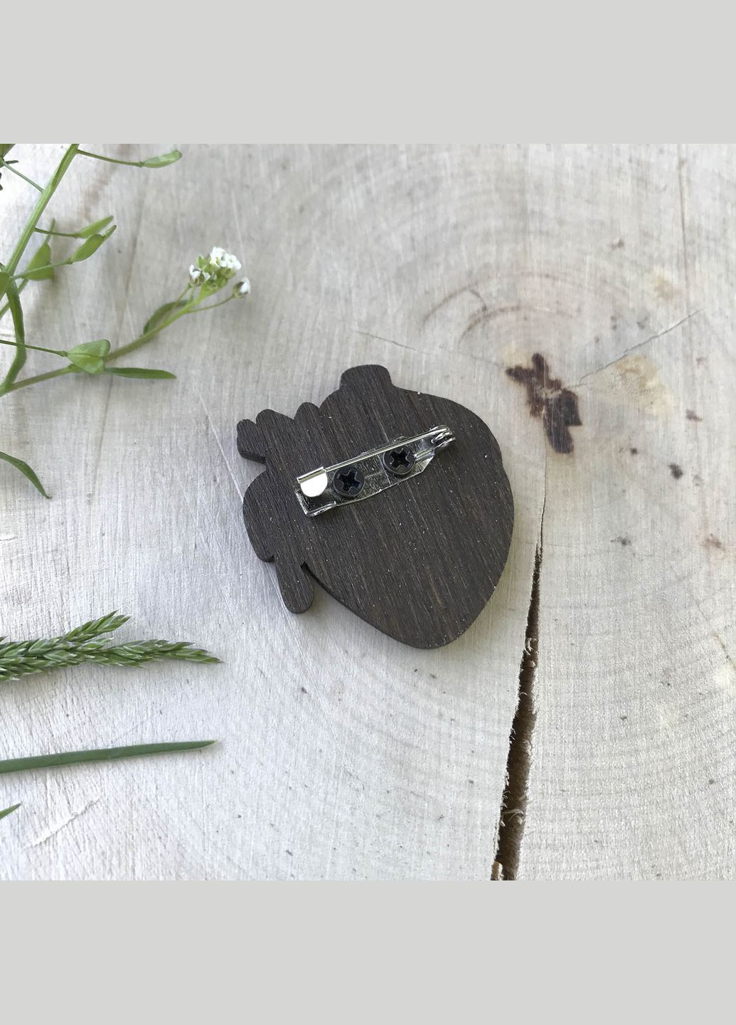 Значок з дерева "Серце 2" Cozy-Up (291162173)