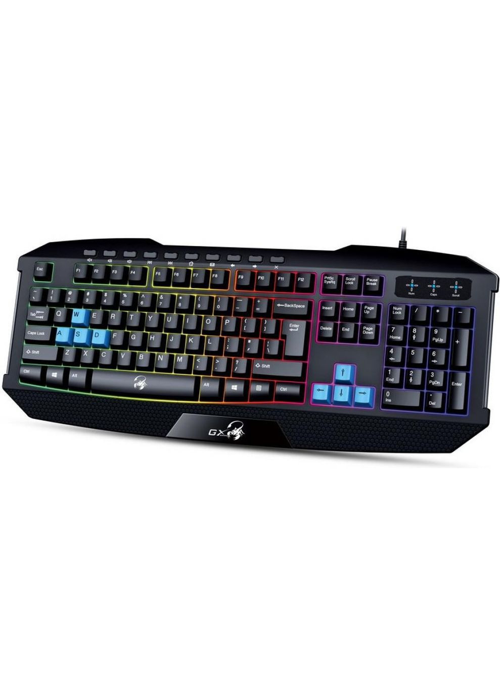 Клавіатура мембранна 31310474105 Scorpion K-215, 114key, USB-A, Genius (362712508)