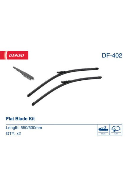 Щетка стеклоочистителя К-Т БЕСКАРКАСНЫЙ / 550/530 MM / LHD / AUDI TT (8J) (06-14) 08/06-06/14 DF-402 Denso (367040202)