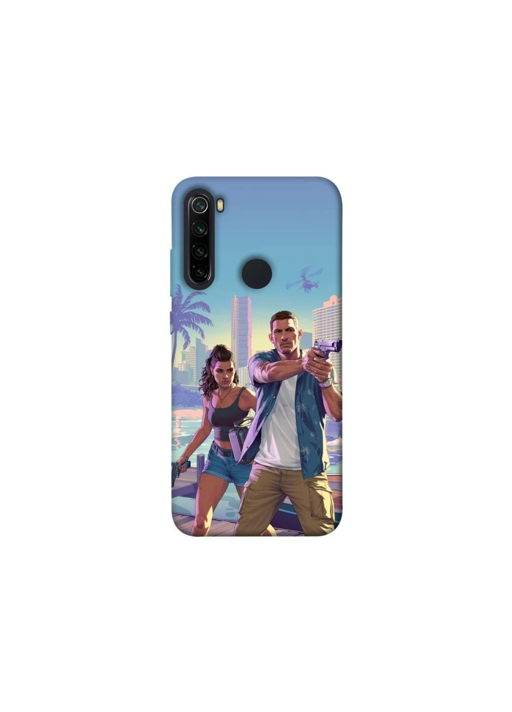 Чохол на Xiaomi Redmi Note 8 GTA Frontalka (396351786)