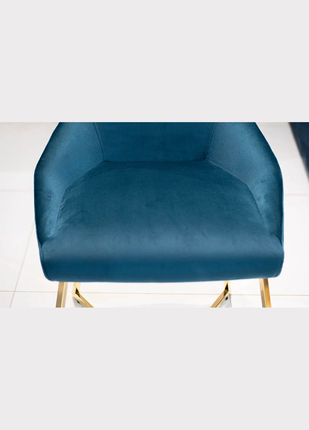 Стул Гелекси металл сиденье ткань 500x550x950 золото Prestol (352267875)