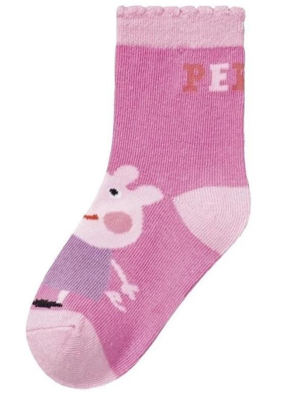 Носки (набор) детские для девочки Разноцветный (23/100) Peppa Pig (354822796)